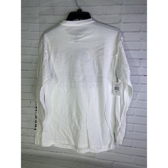 Naruto Uzumaki Long Sleeve White Graphic Print Tee T-Shirt Mens Size M - Picture 3 of 7